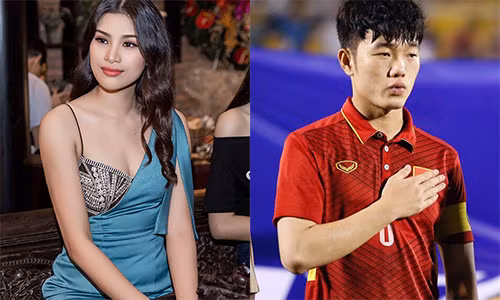 Nguyễn Thị Thành thả thính Lương Xuân Trường. Ảnh: FBNV