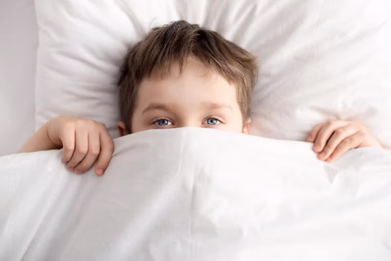 Những người có vấn đề về giấc ngủ phổ biến như ngưng thở khi ngủ, hen suyễn, bệnh tim và các vấn đề về phổi có nguy cơ nghẹt thở hơn khi họ che đầu khi ngủ. Ảnh: autismawarenesscentre.