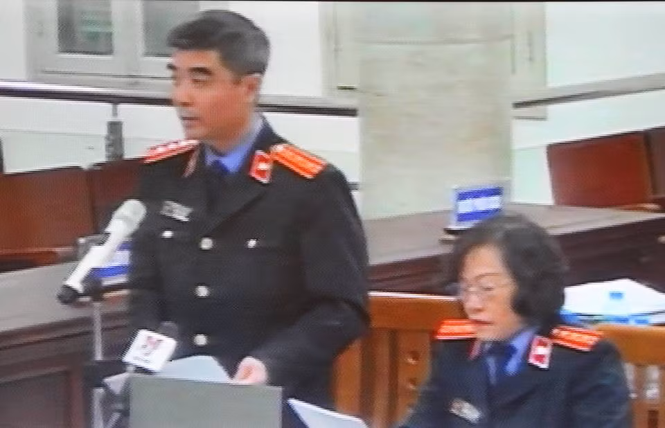 Đại diện VKS khẳng định Trịnh Xuân Thanh quanh co, gian dối.