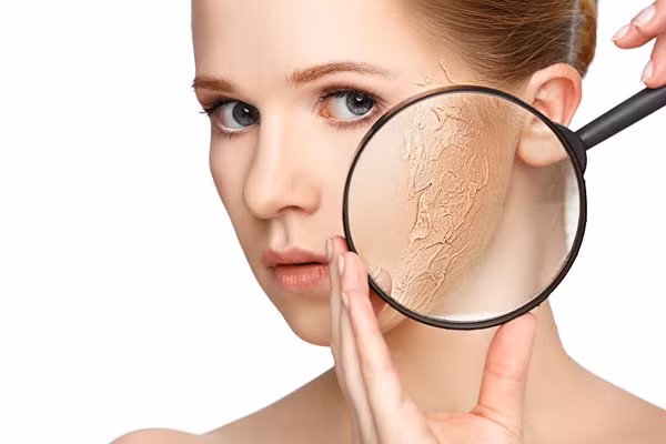 Để nhận biết da có bị thiếu nước hay không, bạn có thể bóp nhẹ da mu bàn tay, giữ vài giây rồi thả ra. Nếu da đàn hồi lại nhanh thì có nghĩa là độ ẩm của da không tệ. Nếu các nếp nhăn bị chèn ép phục hồi chậm thì đã đến lúc cần bổ sung độ ẩm.