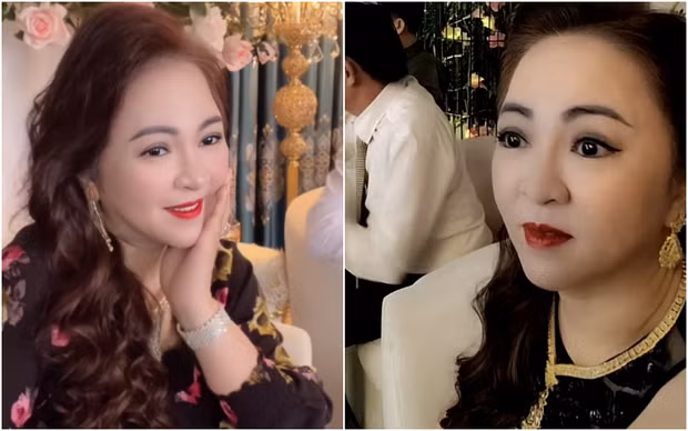 Bà Hằng chú trọng từ trang phục, trang sức, kiểu makeup, kiểu tóc nên mỗi lần xuất hiện có vẻ bà luôn cho thấy sự trau chuốt.