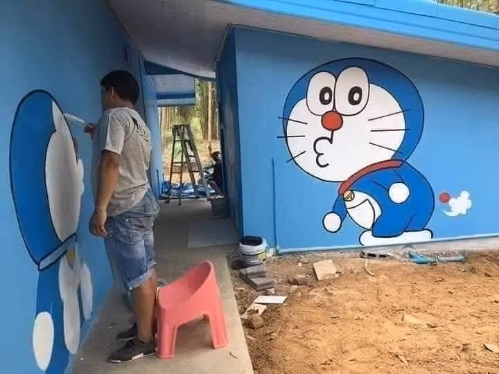 Nhiều người khen ngợi gia chủ dám decor nhà theo cách mà mình thích dù không phải ai cũng hiểu được kiểu "xì - tin" này.