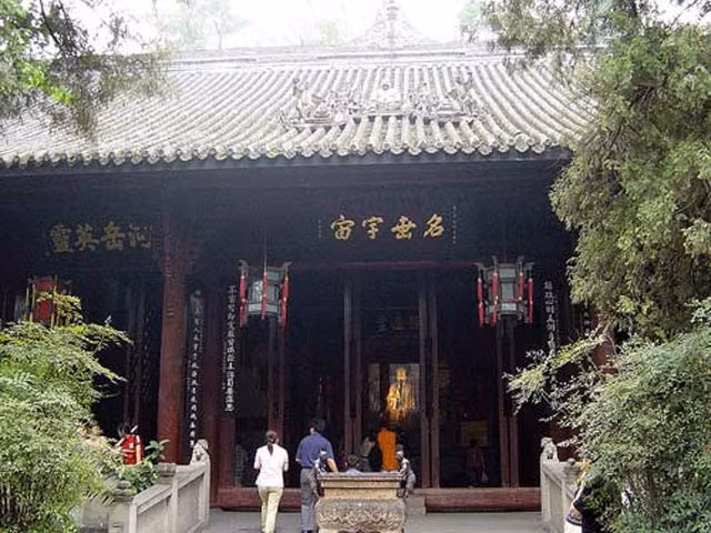 Đền thờ Khổng Minh ở Thành Đô, Trung Quốc. Ảnh: Wordpress.