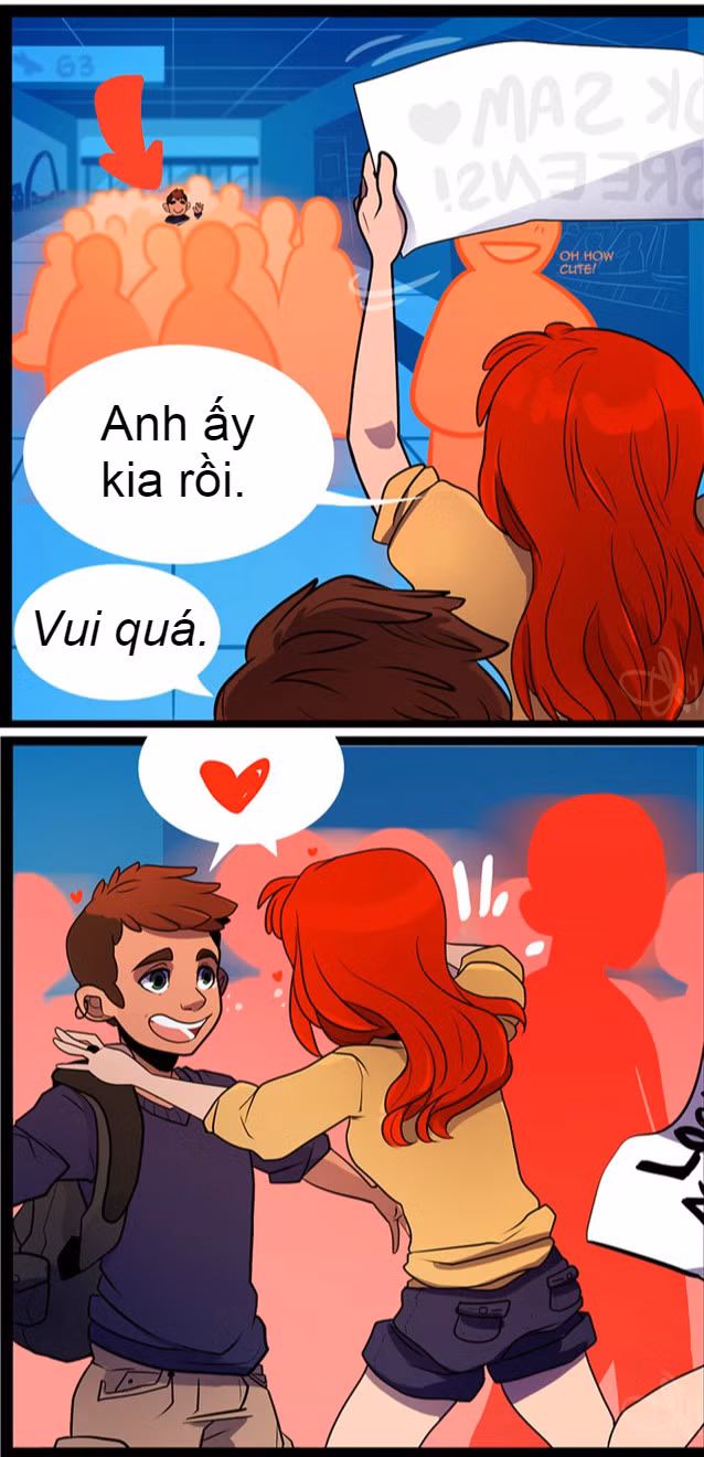 Cho dù lâu ngày không gặp, chỉ cần liếc mắt, em vẫn có thể nhận ra anh giữa dòng người.