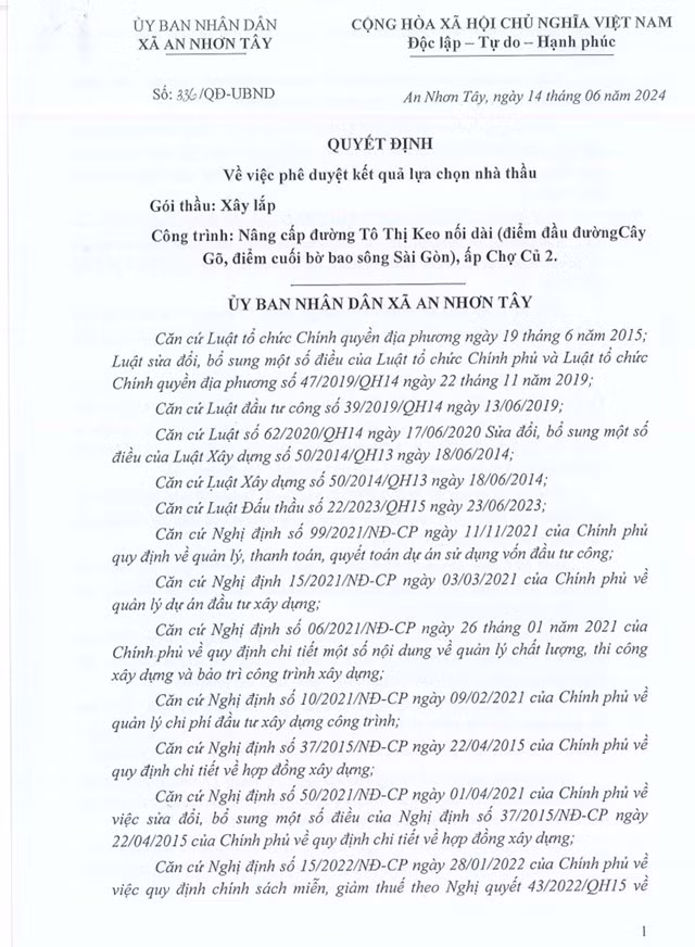 TP HCM: Cty Tiến Phương trúng gói thầu xây lắp tại An Nhơn Tây? - Hình 5 TP HCM: Cty Tien Phuong trung goi thau xay lap tai An Nhon Tay?-Hinh-5