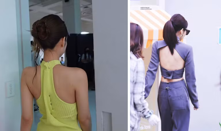 5 idol gầy đến mức phải kẹp ghim quần áo - Hình 4 5 idol gay den muc phai kep ghim quan ao-Hinh-4