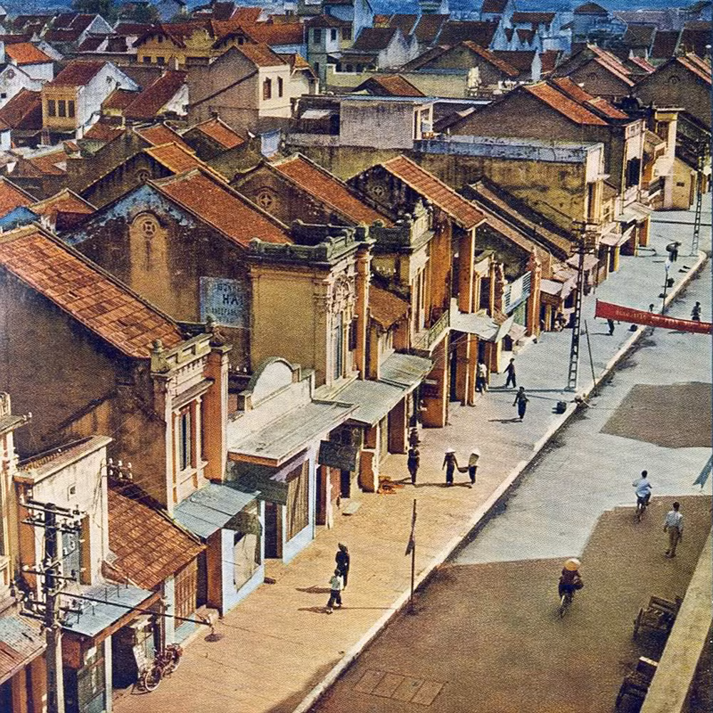 Phố cổ Hà Nội năm 1959.