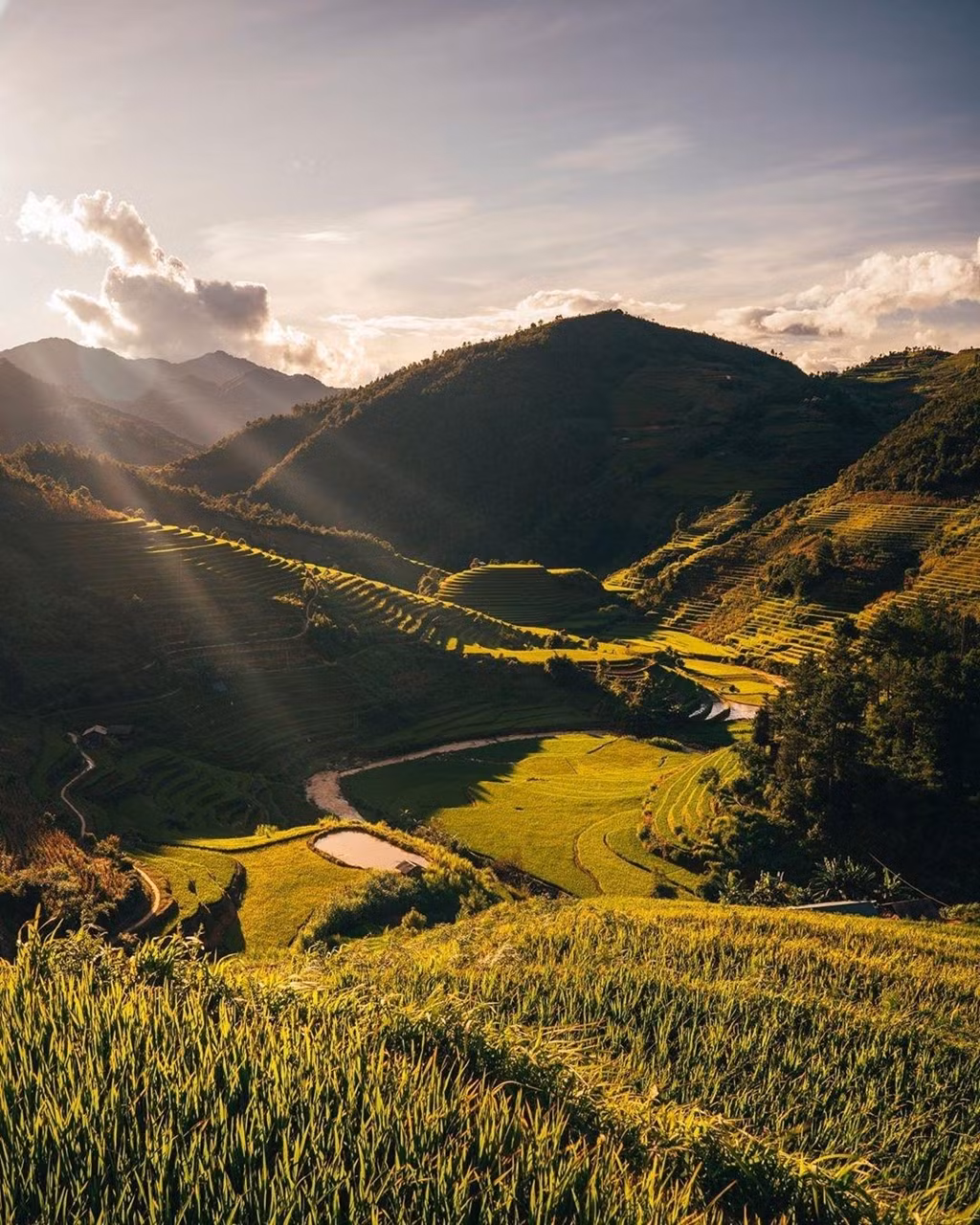 Mù Cang Chải đẹp mọi góc nhìn. (Ảnh: Zing)