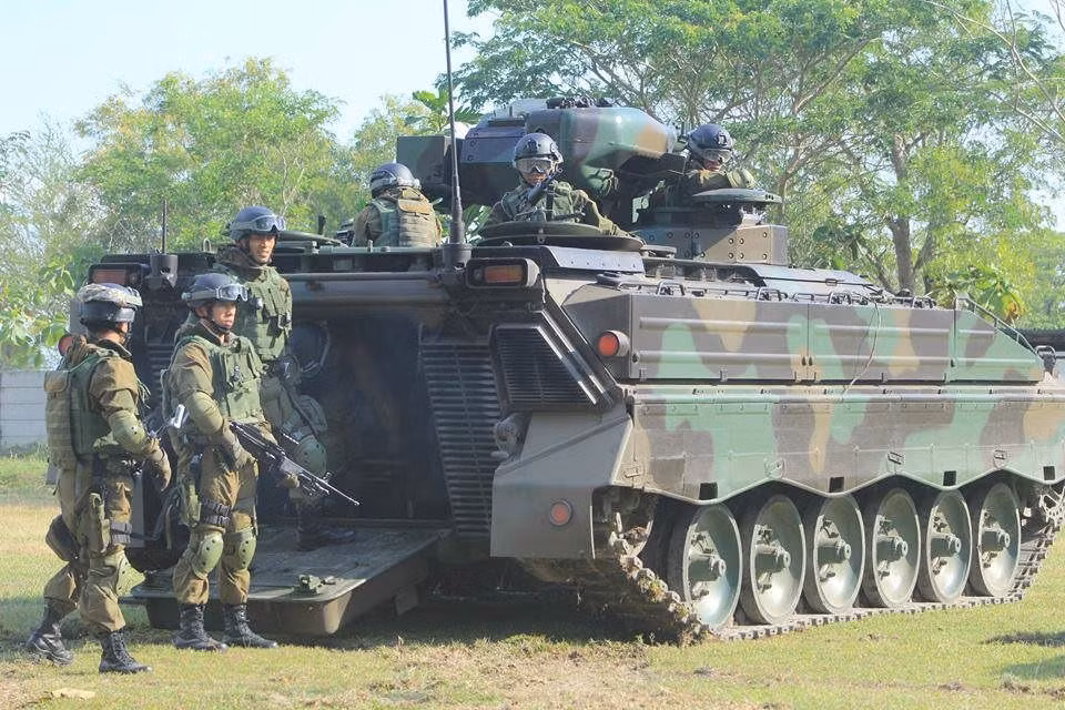 Tổng cộng trong biên chế của quân đội Indonesia hiện tại đang có 50 xe chiến đấu bộ binh loại này, tất cả đều là phiên bản Marder 1A3. Nguồn ảnh: Pinterest.
