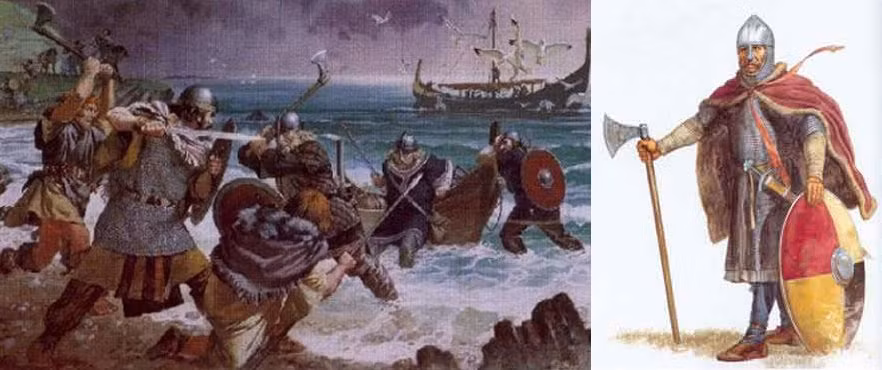 Sau khi gây ra những vụ cướp bóc, hải tặc Viking chất châu báu, ngọc ngà và nhiều loại của cải khác lên thuyền rồi tẩu thoát.