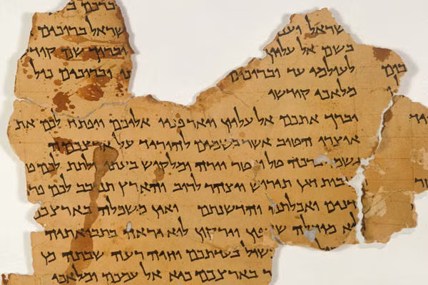 Temple Scroll được làm từ chất liệu rất mỏng (1/10 mm). Nó cũng có bề mặt viết rõ ràng nhất, trắng nhất trong tất cả các cuộn sách Biển Chết. Kết quả nghiên cứu của các chuyên gia phát hiện trên Temple Scroll có dấu vết của lưu huỳnh, natri và canxi.