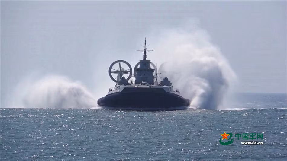 Chỉ có vài thông tin đơn giản nhất “tập trận đổ bộ đường dài” trên khu vực Biển Đông.