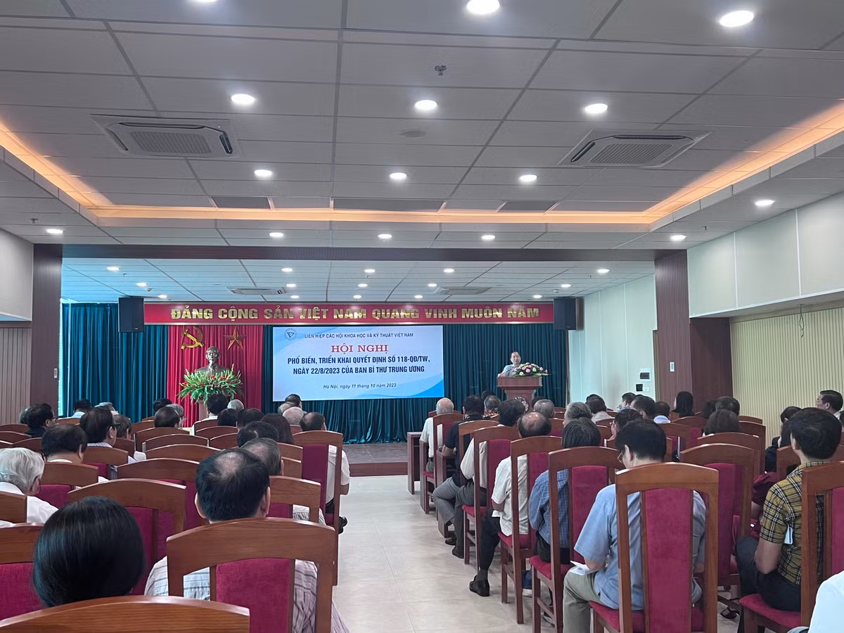 VUSTA to chuc Hoi nghi Pho bien, trien khai Quyet dinh so 118-QD/TW ngay 22/8/2023 cua Ban Bi Thu Trung uong-Hinh-3