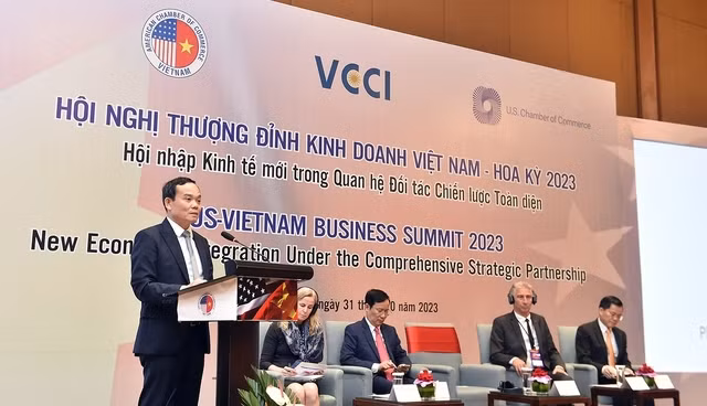 Phấn đấu nâng kim ngạch thương mại Việt Nam - Hoa Kỳ lên 200 tỷ USD Phan dau nang kim ngach thuong mai Viet Nam - Hoa Ky len 200 ty USD