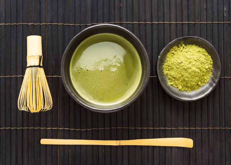 Trà matcha chứa hàm lượng theanine cao, có tác dụng thư giãn tâm trí, chống stress. Ảnh: gnst.