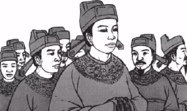Quan lại thời Trần.