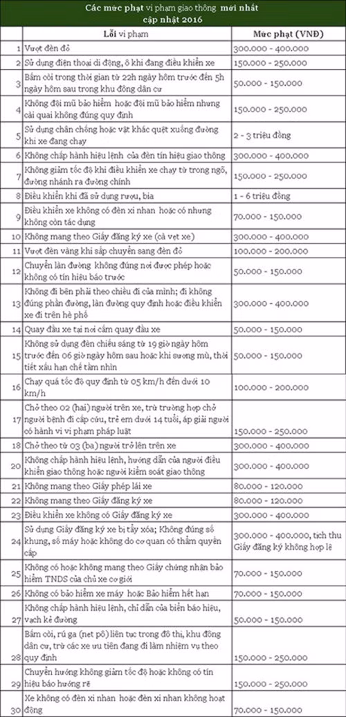Muc phat cac loi vi pham giao thong moi nhat voi xe may-Hinh-2
