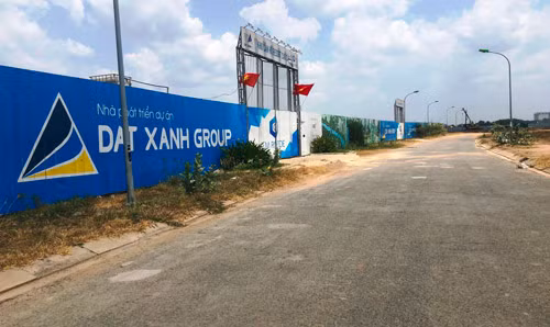 So Xay dung “boc tran” Gem Riverside cua Dat Xanh ban nha khong phep