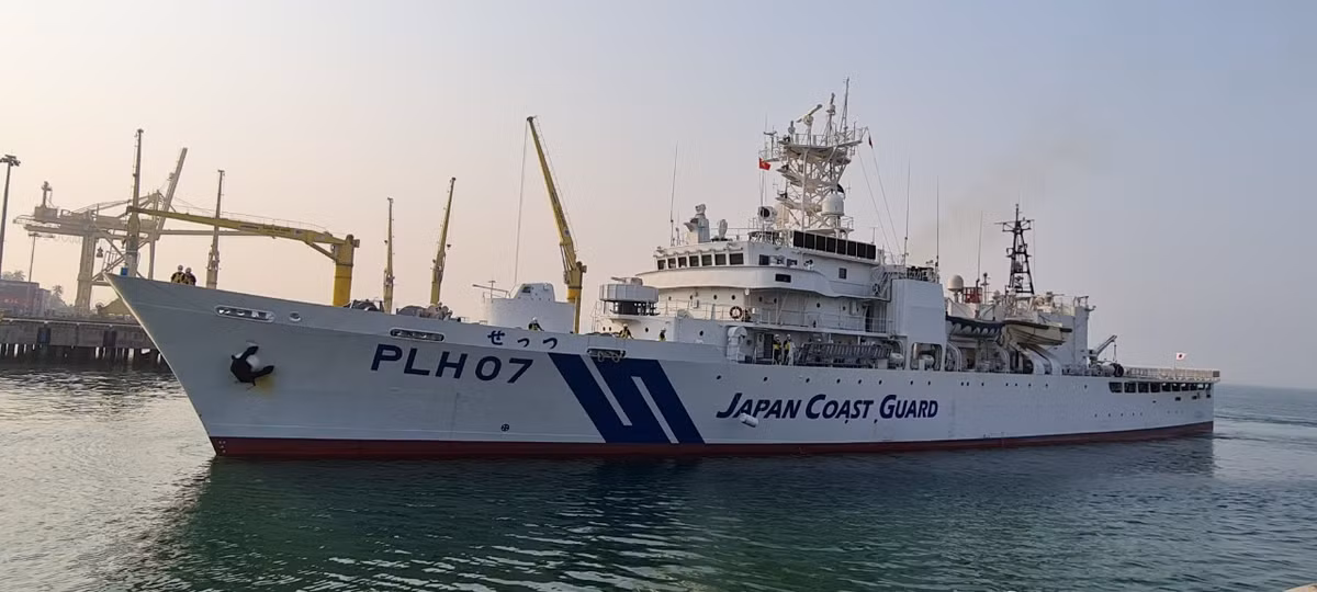Được sự đồng ý của Bộ Quốc phòng Việt Nam, tàu tuần tra PLH SETTSU của LLBVBB Nhật Bản đến thăm xã giao Thành phố Đà Nẵng (cập Cảng Tiên Sa) từ ngày 13 - 18/02/2023.