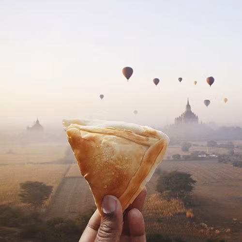 Bánh Buff, Myanmar