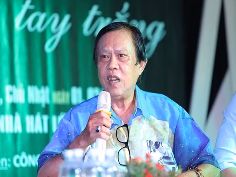  Nhạc sĩ Vinh Sử qua đời vào sáng ngày 10/9. 11 năm trước, ông phát hiện bản thân bị căn bệnh ung thư đại tràng. Ảnh: Vietnamplus