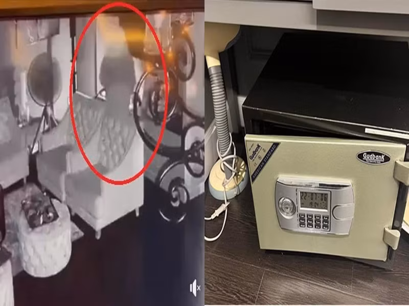 Hồi tháng 7 vừa qua, Cao Thái Sơn gây chú ý khi công khai video kẻ trộm đột nhập vào biệt thự của anh tại TPHCM. Theo nam ca sĩ, kẻ gian đã leo từ ban công trên tầng vào phòng ngủ của anh tìm kiếm và phá két sắt. Tuy nhiên, kẻ trộm không tìm thấy món đồ giá trị. Ảnh: Dân Việt