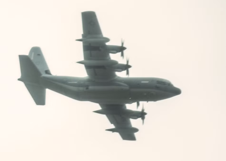 Máy bay C-130 của Không quân Mỹ.