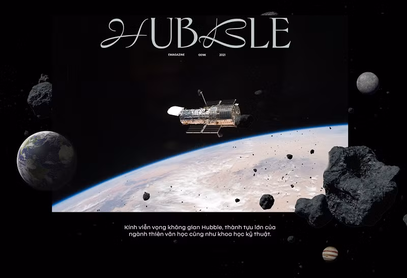 Hubble là dự án chung của NASA và Cơ quan Vũ trụ Châu Âu (ESA), đã được các phi hành gia ghé thăm thường xuyên từ năm 1993 đến năm 2009.