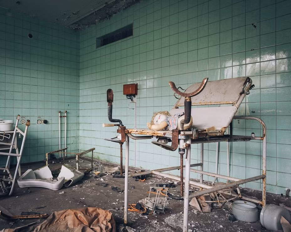 Thành phố Pripyat, Ukraine trở thành thị trấn ma hoang tàn sau thảm họa hạt nhân kinh hoàng.