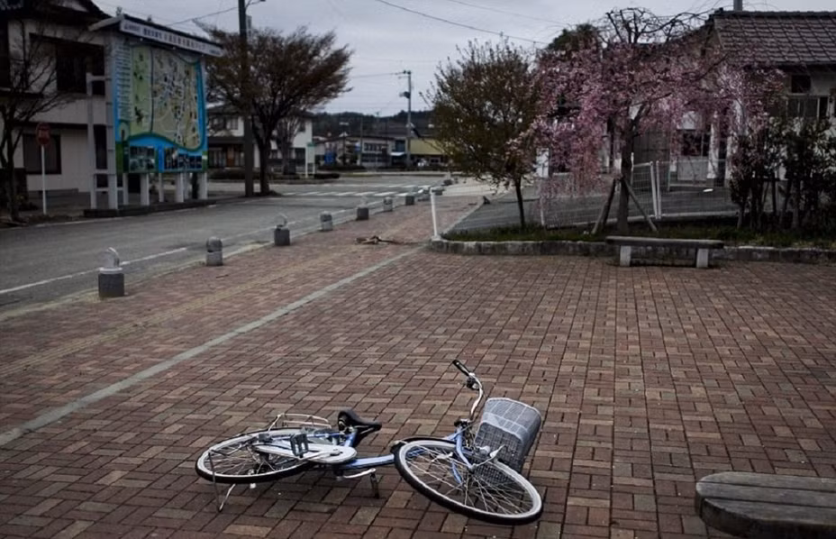 Fukushima, Nhật Bản biến thành thị trấn ma sau khi xảy ra vụ rò rỉ tại nhà máy điện hạt nhân Fukushima trong thảm họa kép tàn phá xứ sở hoa anh đào ngày 11/3/2011.