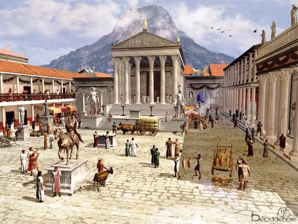 Những vụ sáp nhập lãnh thổ này xảy ra do cuộc chiến tranh xã hội giữa thành Rome với các đồng minh cũ ở Italy từ năm 91- 88 TCN. "Cây cột nhỏ" có cấu trúc và ý nghĩa khác với các loại lăng mộ xuất hiện trong cùng thời kỳ. Theo các chuyên gia khảo cổ, các ngôi mộ trên có thể đã được xây dựng trong thời tiền La Mã.