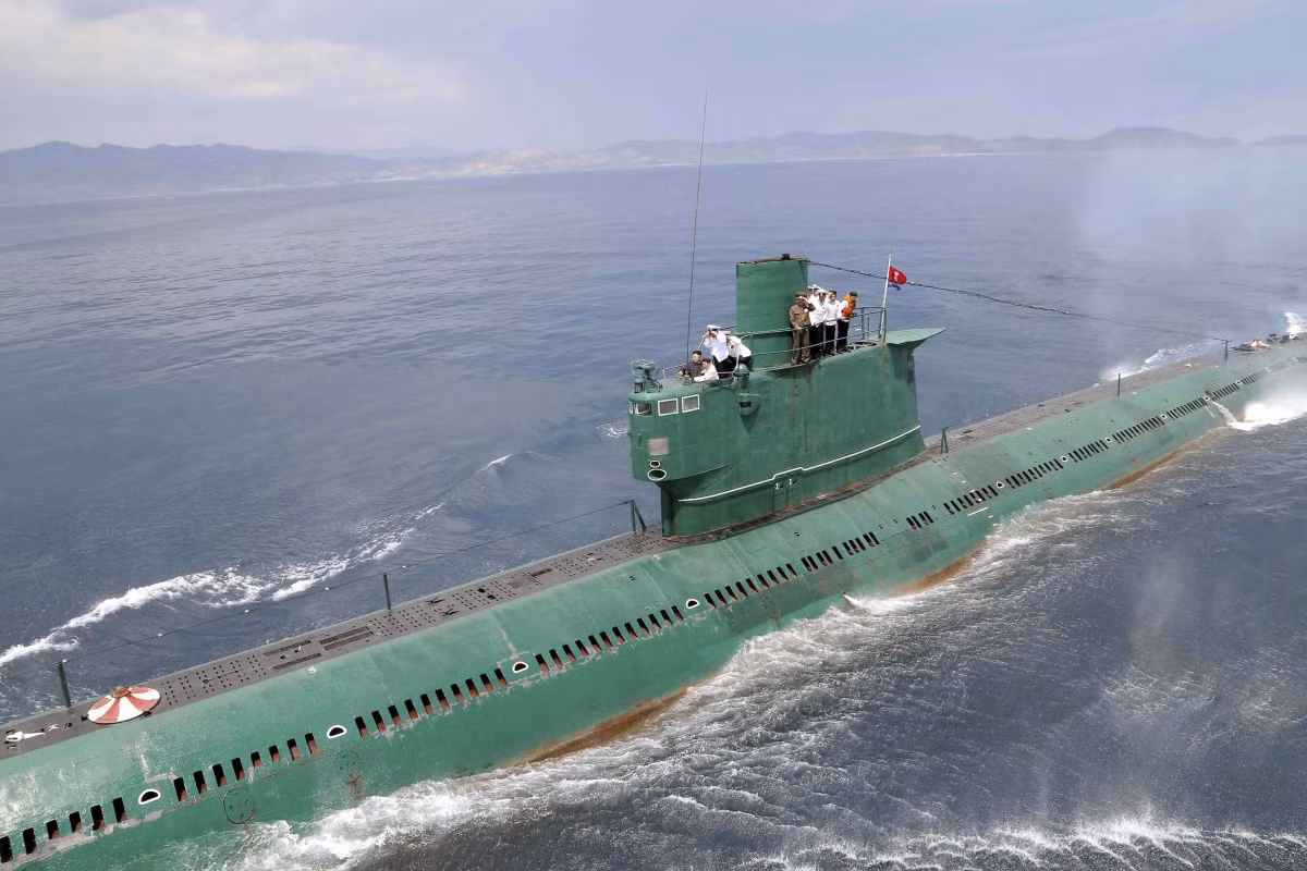 Trang Global Fire Power hiện đang xếp hạng sức mạnh của lực lượng tàu ngầm Triều Tiên đứng vị trí số một thế giới, vượt qua cả Mỹ, Nga và Trung Quốc. Nguồn ảnh: BBC.