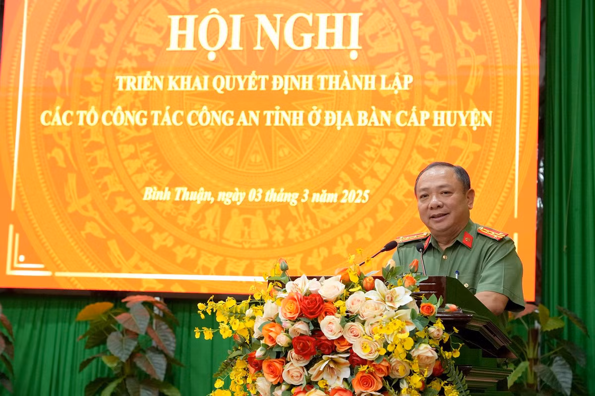 Công an tỉnh Bình Thuận thành lập 9 tổ công tác địa bàn Cong an tinh Binh Thuan thanh lap 9 to cong tac dia ban