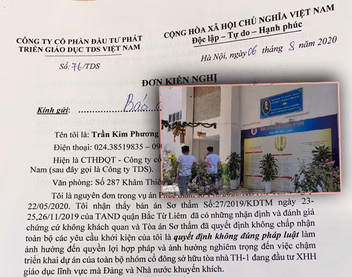 Tranh chap Cty TDS-Truong Newton: Phien so tham va loat cau hoi “mong” lam ro o phuc tham?