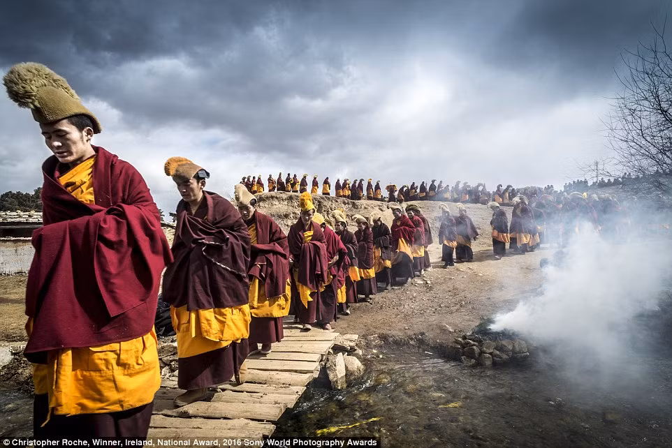 Christopher Roche chiến thắng ở hạng mục Giải thưởng Quốc gia Ireland trong cuộc thi ảnh Sony World Photography Awards 2016 với tác phẩm dự thi này.