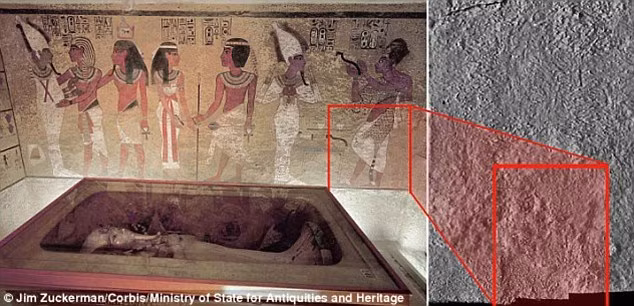 Các chuyên gia suy đoán rất có thể thi hài của Nữ hoàng Nerfertiti - mẹ của Tutankhamun ở bên trong căn phòng bí mật đó. Và nếu thực sự hai căn phòng bí mật này chính là nơi đặt quan tài của Nữ hoàng Nefertiti thì đây sẽ là một trong những khám phá khảo cổ quan trọng nhất thế kỷ 21 cũng như lịch sử Ai Cập và lịch sử thế giới.