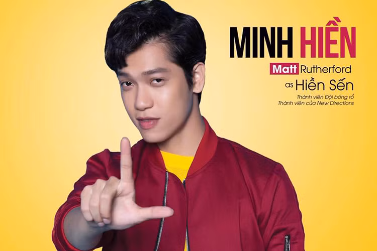 Xuất thân là một vũ công, Hiền Sến quyết định lấn sân ca hát và đóng phim. Hiện tại, anh đang ghi hình cho bộ phim Glee phiên bản Việt Nam. Ảnh: FBNV