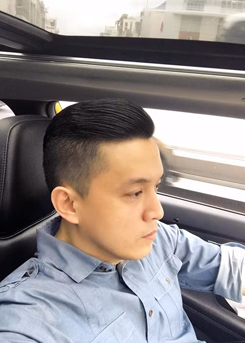 Lam Trường khoe mái tóc mới cắt khiến fans thích thú.