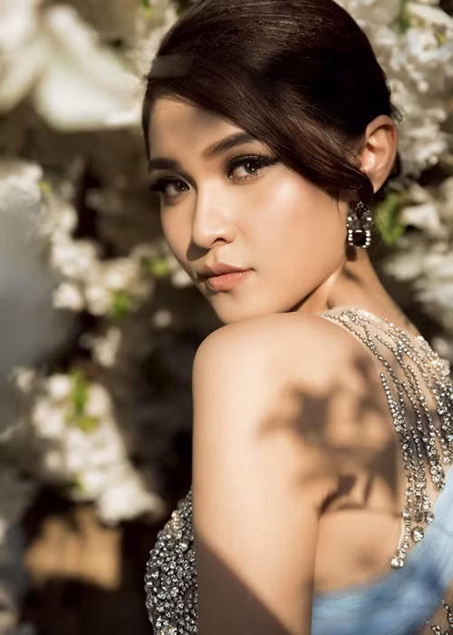 Người đẹp sinh năm 1996 đang hoàn thiện hồ sơ xin phép Cục Nghệ thuật Biểu diễn về việc tham gia đấu trường nhan sắc quốc tế. Ảnh: Vnmedia