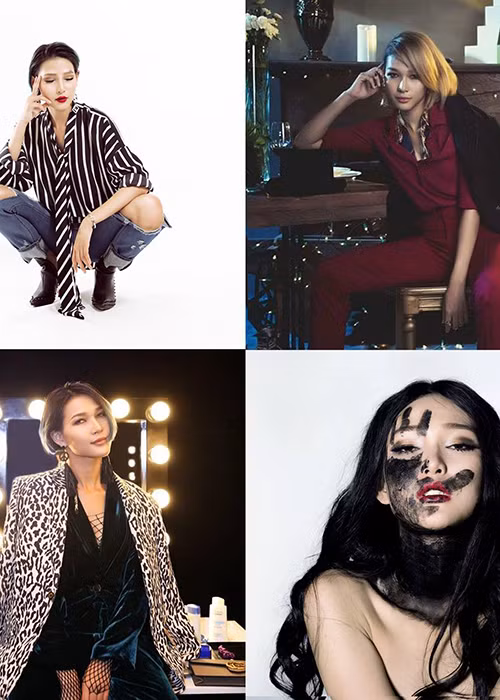 Diệp Linh Châu tư vấn, hỗ trợ hình ảnh cho nhiều nghệ sĩ: Angela Phương Trinh, Maya, Hương Tràm...đồng thời theo đuổi công việc người mẫu ảnh. Ảnh: FBNV