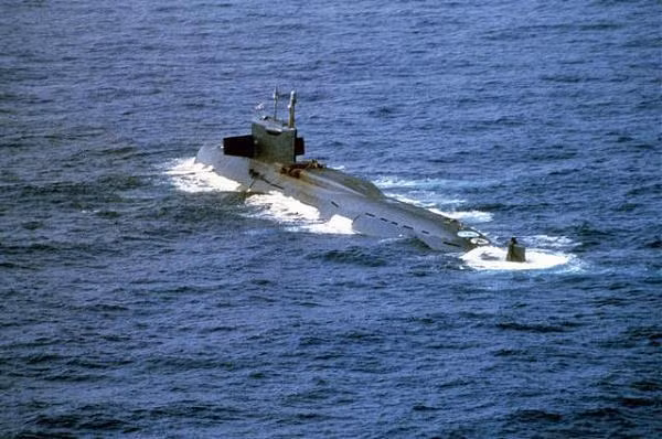 Tàu ngầm K-219 thuộc Đền án 667 của Hải quân Liên Xô đã chìm vào ngày 3/10/1986 cách vùng biển Bermuda ở Bắc Đại Tây Dương 950 km. Ảnh: Photoarchive.