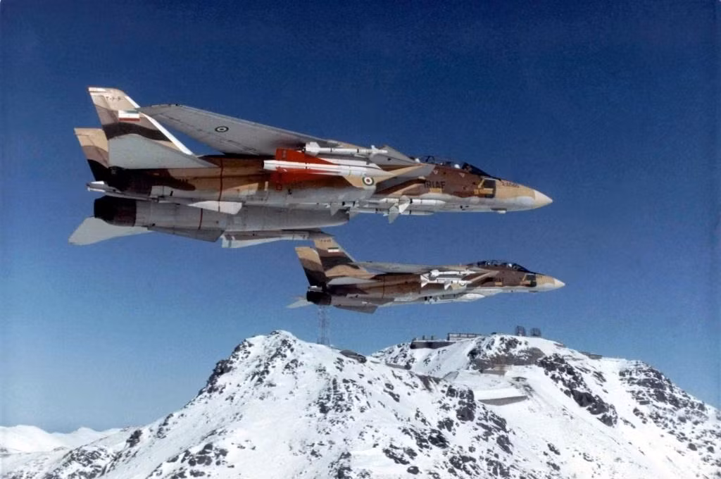 Trong số đó, có hai chiếc F-14 thậm chí còn được Iran - với sự giúp đỡ của Liên Xô nâng cấp lên phiên bản F-14AM. Số còn lại, có khoảng 24 chiếc vẫn đang hoạt động hoàn hảo và 16 chiếc có thể thực hiện được một phần nhiệm vụ chiếm ưu thế trên không. Nguồn ảnh: Sina.