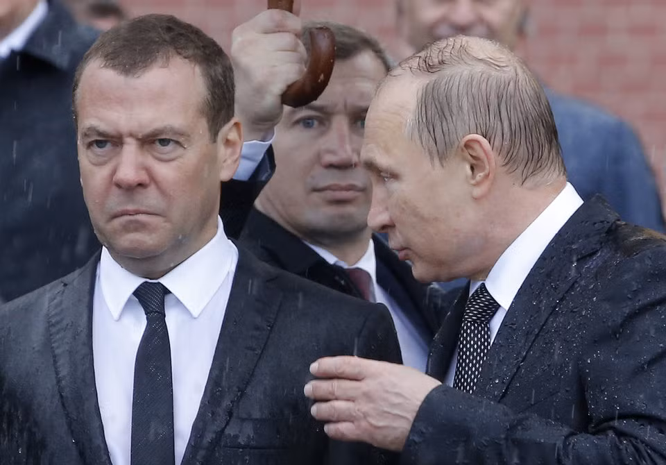 Trong buổi lễ này còn có sự tham gia của Thủ tướng Dmitry Medvedev,. Nguồn ảnh: BI.