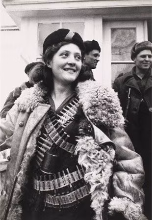 Một nữ binh sỹ Nga năm 1942.