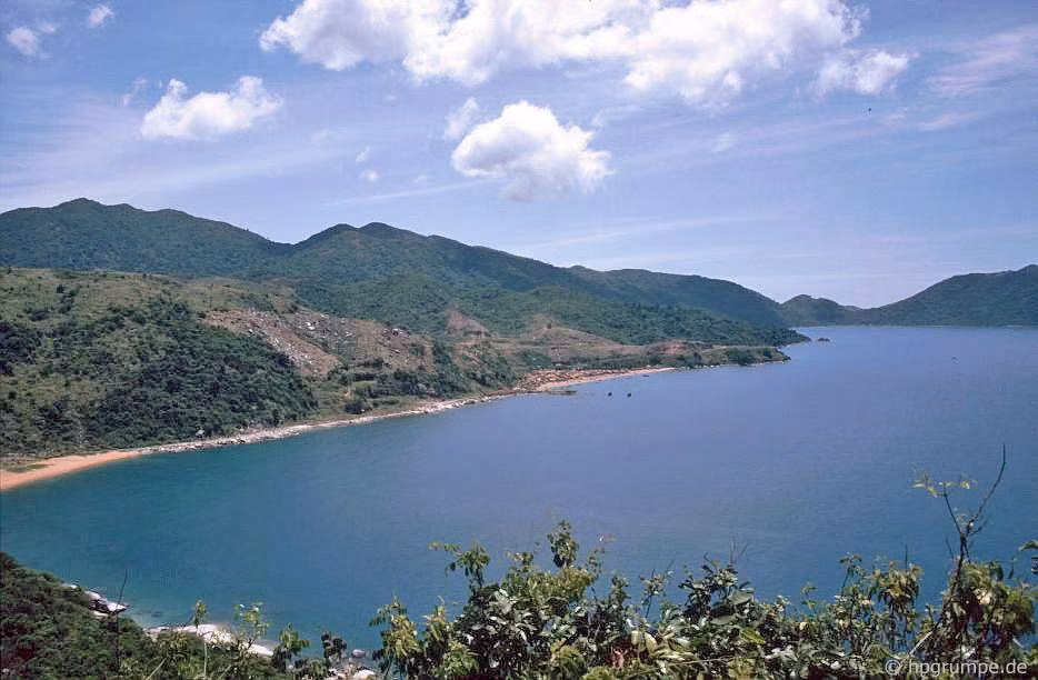 Bờ biển ở Phú Yên