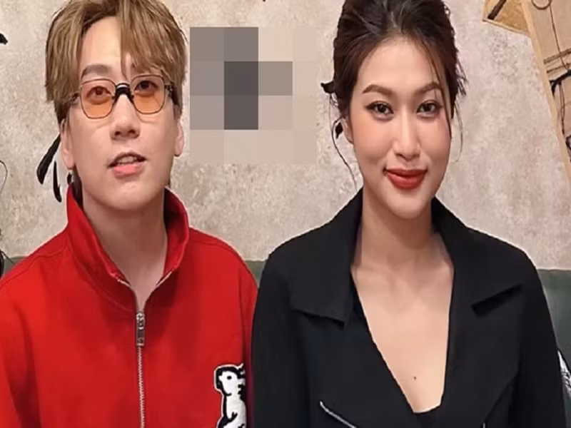 Tháng 6/2023, khi vướng tin hẹn hò với Phát La, Hoa hậu Đoàn Thiên Ân phủ nhận. Ảnh: Phụ Nữ Việt Nam.
