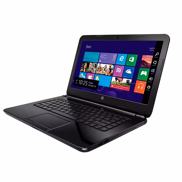 Cấu hình của HP 14 bao gồm Intel Pentium N3530 tốc độ 1,6 GHz, RAM 2 GB, ổ cứng 500 GB, chip đồ họa Intel HD Graphics. Pin của máy cho thời gian sử dụng theo nhà sản xuất là 5 tiếng.