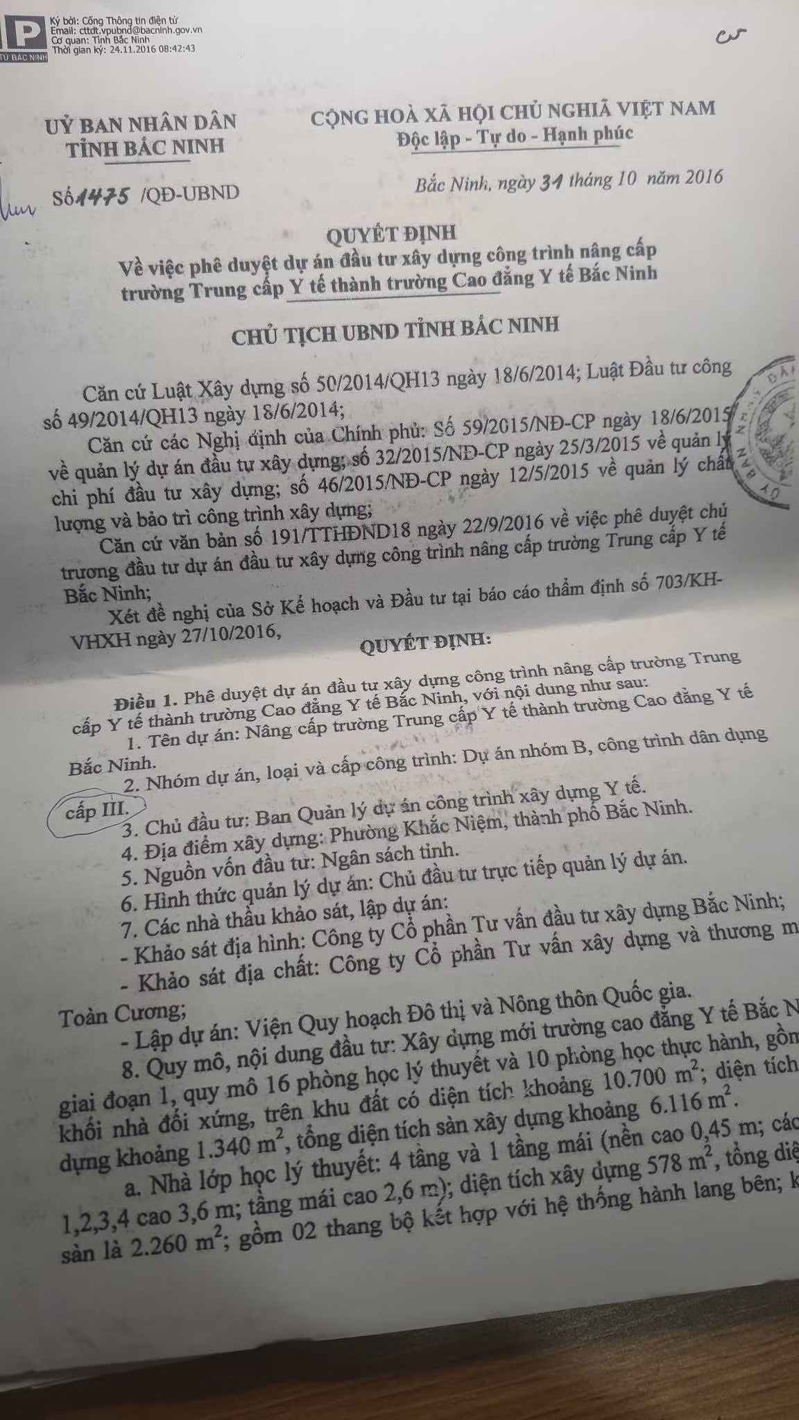Du an Trung tam kiem soat benh tat Bac Ninh: Nha thau gian lan?-Hinh-2