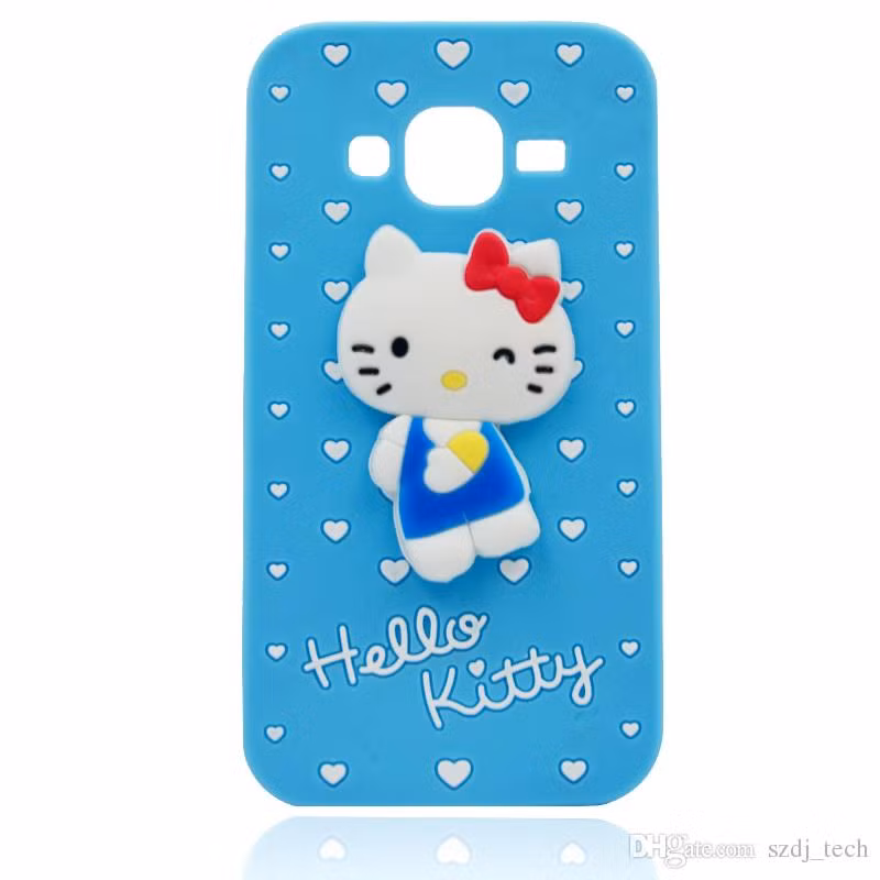 Vỏ điện thoại Samsung Galaxy hình mèo con dễ thương. Ảnh: DHgate.