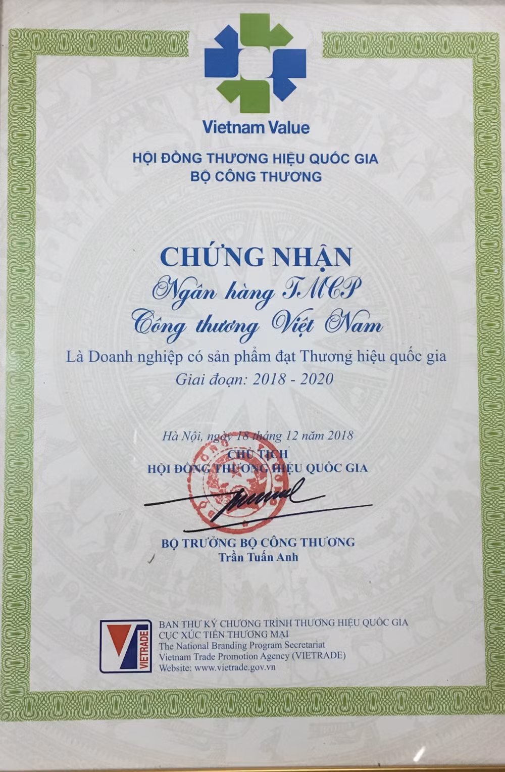 VietinBank lan thu 5 lien tiep dat giai Thuong hieu Quoc gia-Hinh-2